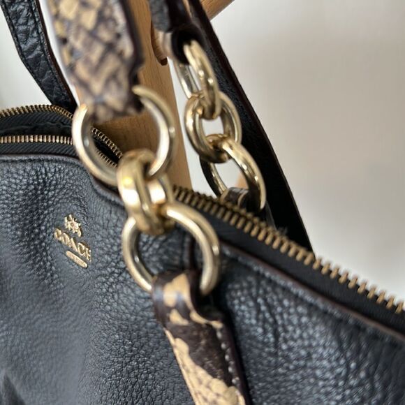 Coach New York Leather Crossbody Bsg - Picture 5 of 11
